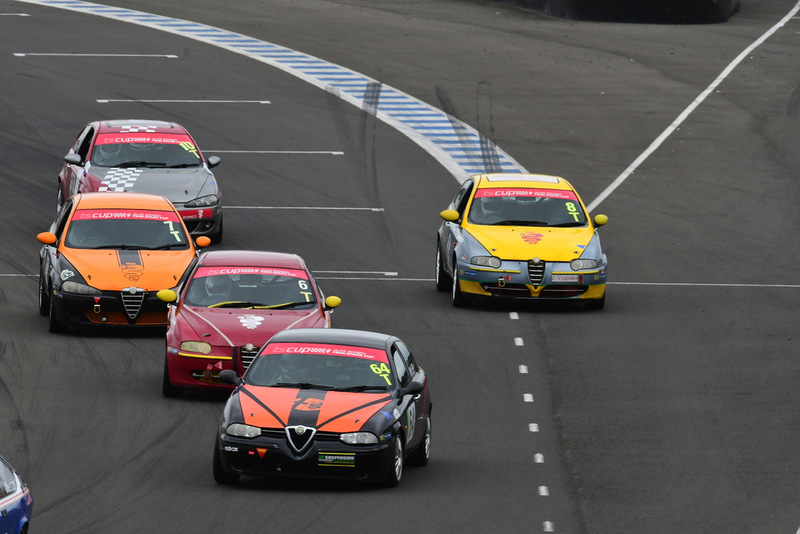 Alfa Feb 2026-338.jpg ::  8  Richard McKee (NSW)      SOS - Services On Site / Clay  Alfa Romeo 147 Twin