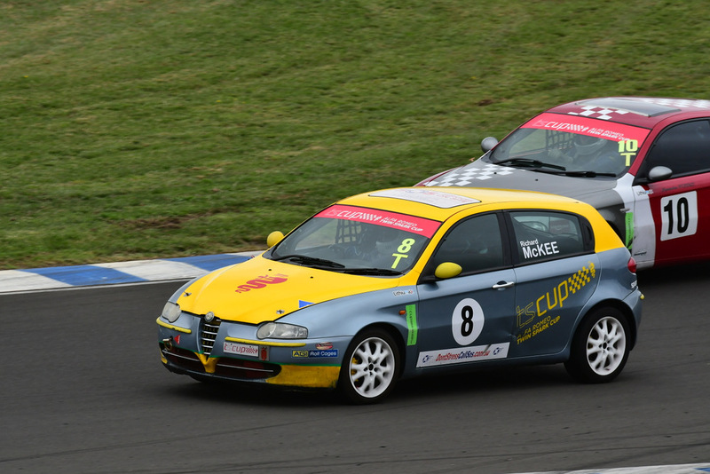 Alfa Feb 2026-344.jpg ::  8  Richard McKee (NSW)      SOS - Services On Site / Clay  Alfa Romeo 147 Twin