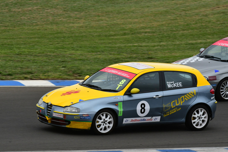 Alfa Feb 2026-345.jpg ::  8  Richard McKee (NSW)      SOS - Services On Site / Clay  Alfa Romeo 147 Twin