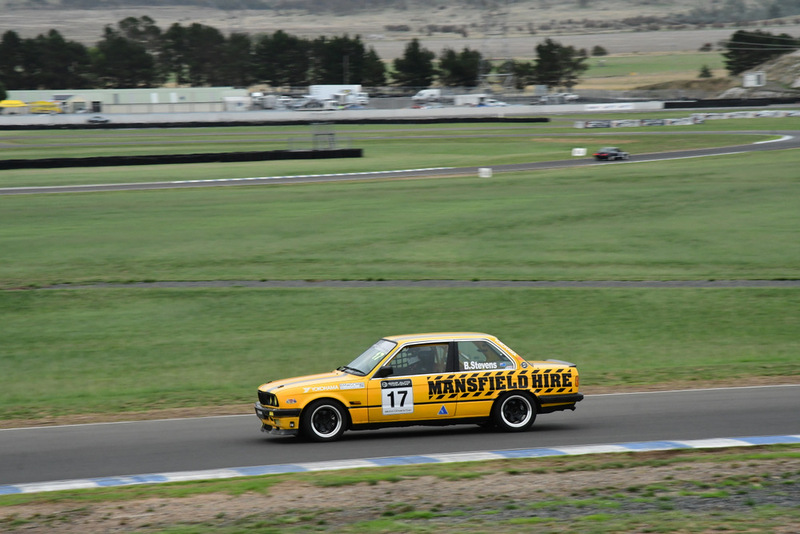 BMW March 2026-048.jpg ::  17  Brett Stevens (VIC)      Mansfield Hire                 BMW E30R   