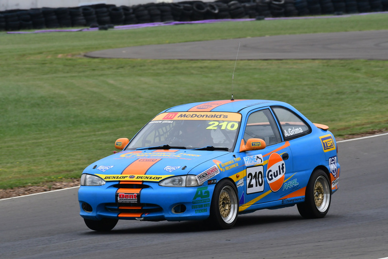 Excel  Feb 2026-147.jpg ::  210  Andrew Grima (NSW)       Team Grima Racing / Bonnyrigg  Hyundai Excel   