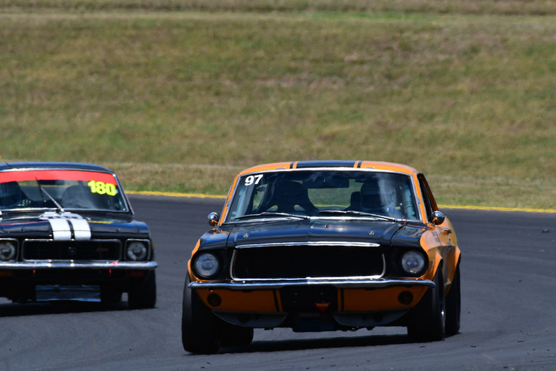 Group N Nov 2025-124.jpg :: 97  Mark Johnson                   Mark Johnson (VIC)       1968 Ford Mustang 