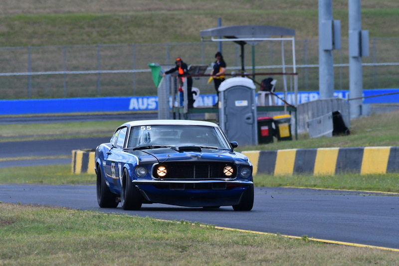 Group N Nov 2025-183.jpg :: 55  Ian Mewett                     Ian Mewett (QLD)         1969 Ford Mustang    