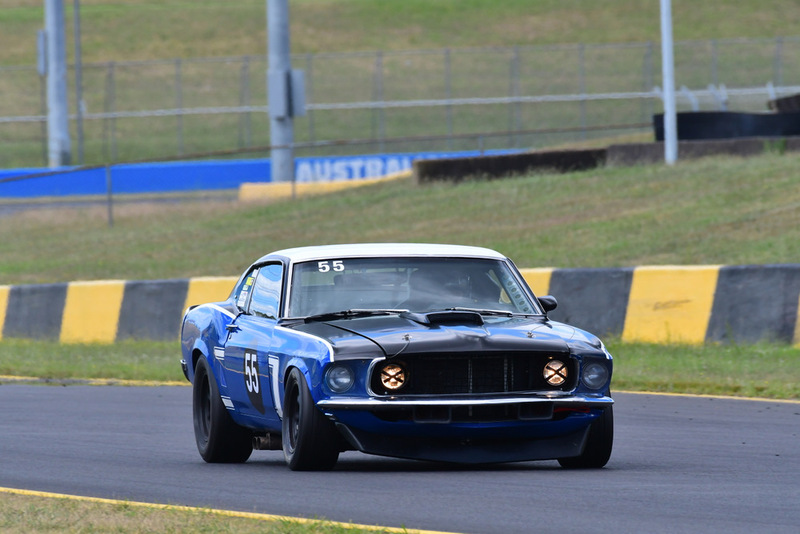 Group N Nov 2025-196.jpg :: 55  Ian Mewett                     Ian Mewett (QLD)         1969 Ford Mustang    