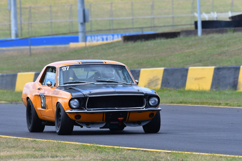 Group N Nov 2025-202(1).jpg :: 97  Mark Johnson                   Mark Johnson (VIC)       1968 Ford Mustang 