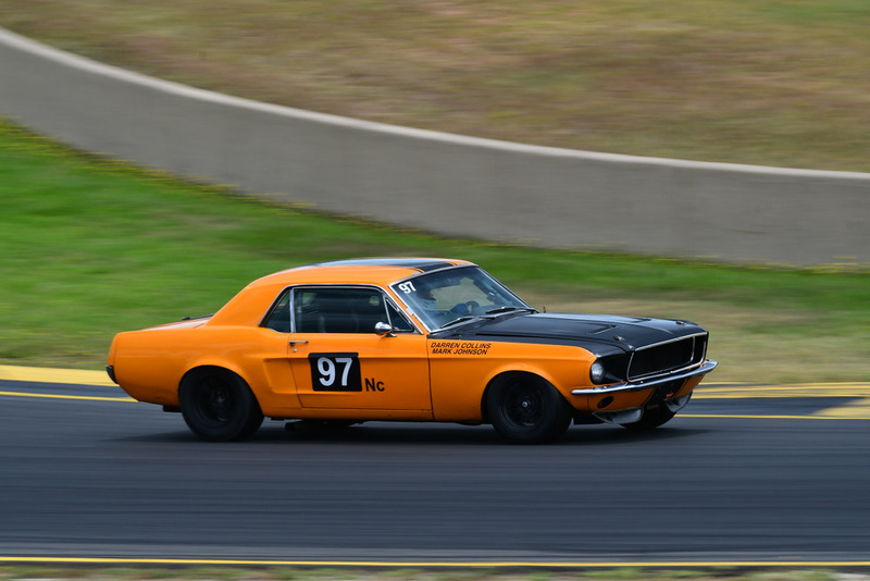 Group N Nov 2025-99(1).jpg :: 97  Mark Johnson                   Mark Johnson (VIC)       1968 Ford Mustang 