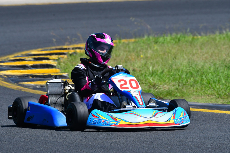 Kart 1 march 2026-012.jpg :: 20  Porscha Levis (NSW)      ByBeth                         Tony Kart Flash  