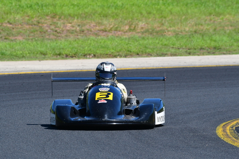 Kart 1 march 2026-030.jpg :: 3  Brett Burvill (WA)       Burvill                        Superkart Bully 