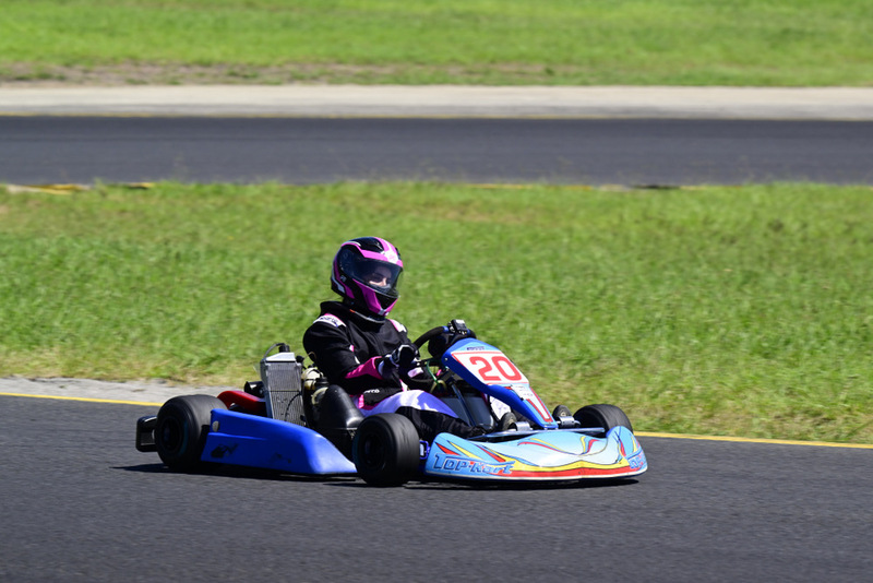 Kart 1 march 2026-049.jpg :: 20  Porscha Levis (NSW)      ByBeth                         Tony Kart Flash  
