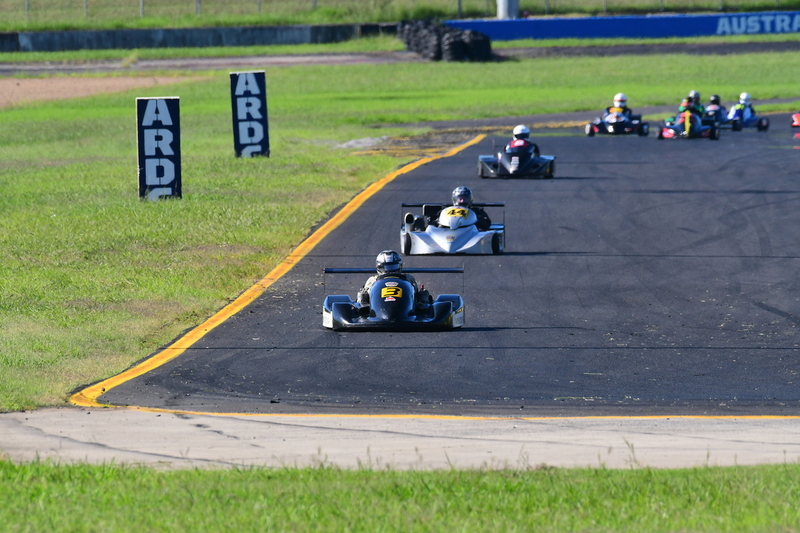 Kart 1 march 2026-362.jpg :: 3  Brett Burvill (WA)       Burvill                        Superkart Bully 
