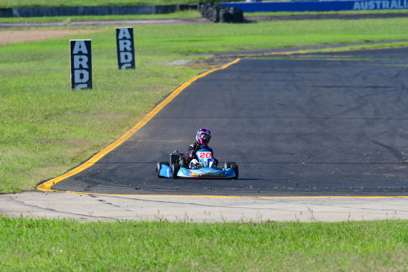 Kart 1 march 2026-377.jpg :: 20  Porscha Levis (NSW)      ByBeth                         Tony Kart Flash  