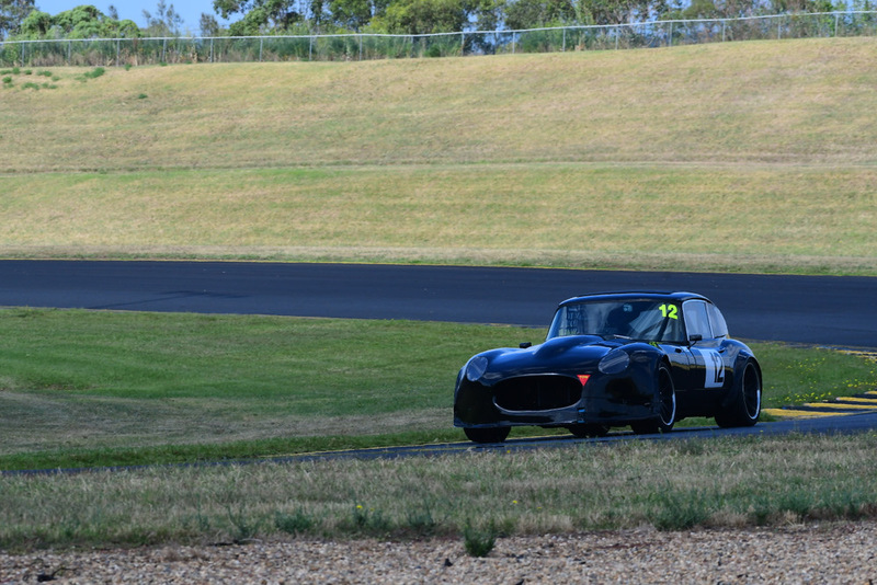 Supersprints Nov 2025 (33).jpg :: 12  Jac Cousin (ACT)         Jac Cousin                     1969 Jaguar E Type 