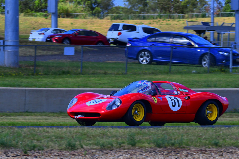 Supersprints Nov 2025 (85).jpg :: 51  Philip Lewis (NSW)       Philip Lewis                   1966 Ferrari 206SP 