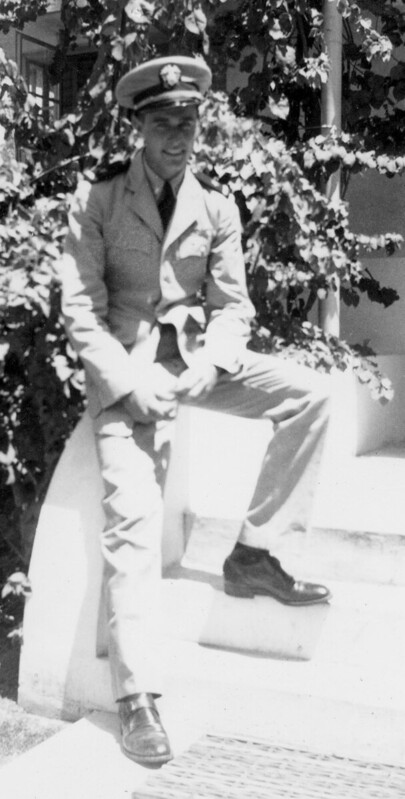 George W Bush (Pilot) - D23242G.jpg :: Bush, George W., Pilot, WW II - US NAVY PHOTO: A file photo taken in 1942 of George H. W. Bush during his Navy service.
