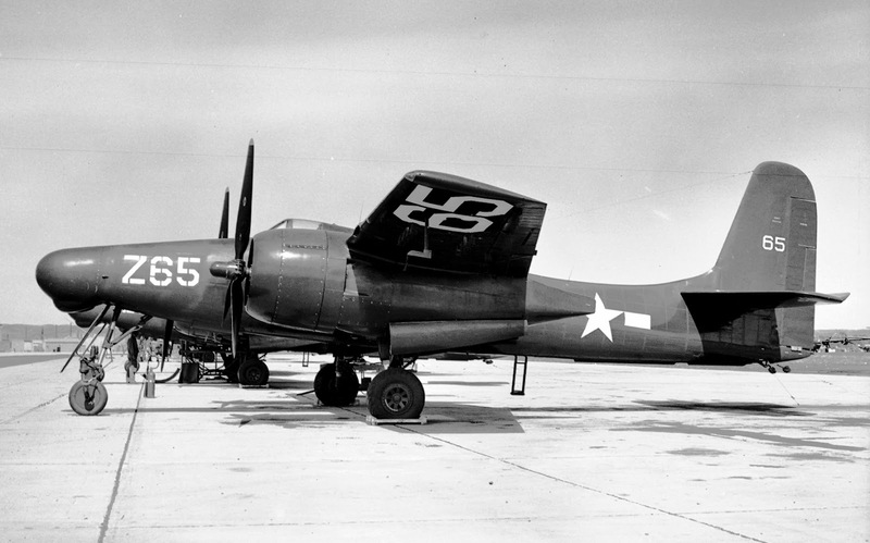 Northrop Grumman (F7F) - AA15134A.jpg :: Northrop Grumman (F7F), Tigercat, Korean War - US AIR FORCE PHOTO: Northrop Grumman F7F Tigercat.