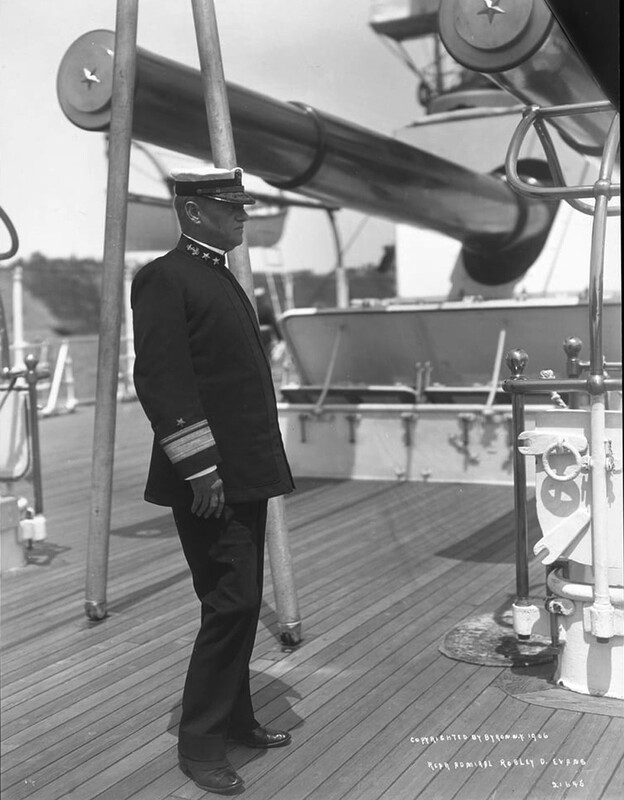 USS Maine (BB-10) - N2961L.jpg :: USS Maine (BB-10), Battleship, Post-Civil-War - US NAVY PHOTO: The first Commander in Chief of the Atlantic Fleet was Rear Admiral Robley D. Evans, who assumed command on 1 Jan 1906 aboard his flagship the battleship USS Maine (BB-10). In Dec 1907, Rear Admiral Evans led the fleet of 16 first line battleships out of Hampton Roads on the start of the famous world cruise of the Great White Fleet (1907-1909). President Roosevelt witnessed the departure from his yacht Mayflower.