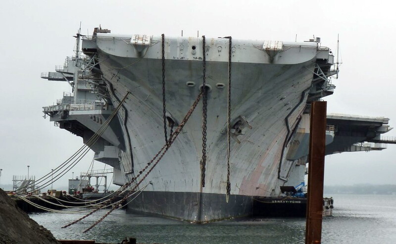 USS Saratoga (CV-60) - N462M.jpg :: USS Saratoga (CV-60) Aircraft Carrier, Iraq War - US NAVY PHOTO: Ex-USS Saratoga (CV-60), Naval Station Newport, Rhode Island, 7 Sep 2011. Ex-Saratoga was at the time under the operational control of the Naval Sea Systems Command, Navy Inactive Ships Maintenance Office.
