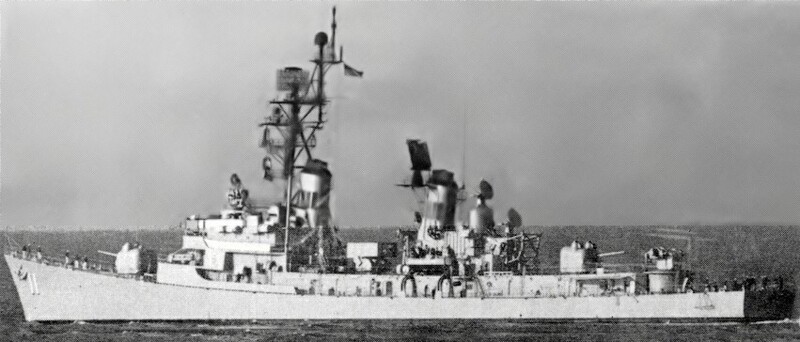 USS Sellers (DDG-11) - N25946K.jpg :: USS Sellers (DDG-11), Guided Missile Cruiser, Post-Vietnam War - US NAVY PHOTO: USS Sellers (DDG-11) location and date unknown.
