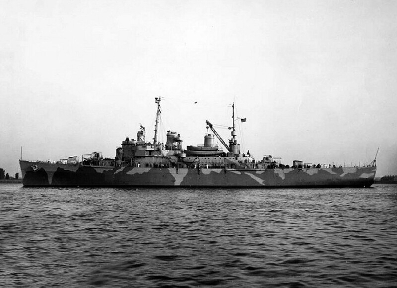 USS Terror (CM-5) - N12899J.jpg :: USS Terror (CM-5), Cargo Ship-Minelayer, WW II - US NAVY PHOTO: USS Terror (CM-5) near the Philadelphia Navy Yard on 24 Aug 1942 following completion of sea trials.