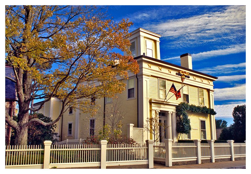 the Trumbull house.jpg :: Stonington - The Gurdon Trumbull  house in Stonington Borough is one of many architectural gems of sea captains and patriots of Stonington's past.