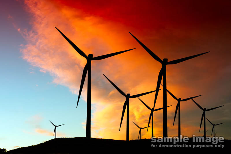windmills-sp-005.jpg :: Windmills with brilliant skiy