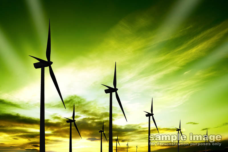 windmills-sp-008.jpg :: Windmills with brilliant skiy