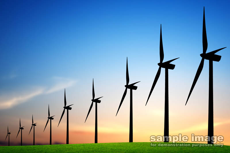 windmills-sp-009.jpg :: Windmills with brilliant skiy