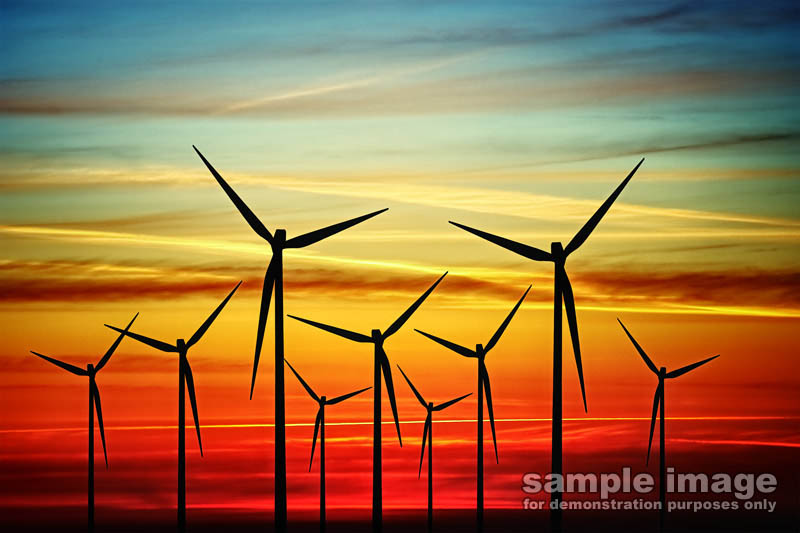 windmills-sp-011.jpg :: Windmills with brilliant skiy