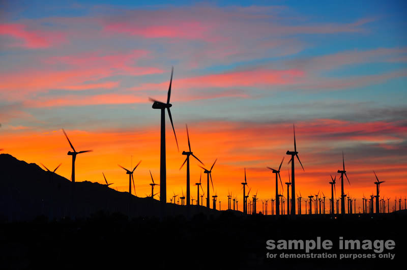 windmills-sp-015.jpg :: Windmills with brilliant skiy