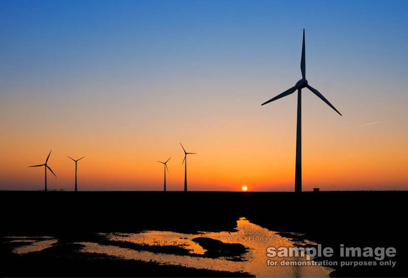 windmills-sp-016.jpg :: Windmills with brilliant skiy