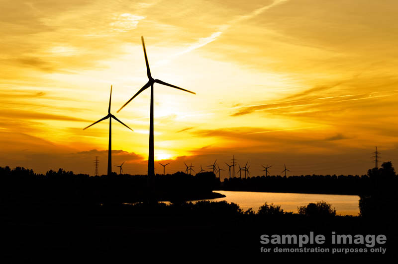 windmills-sp-018.jpg :: Windmills with brilliant skiy