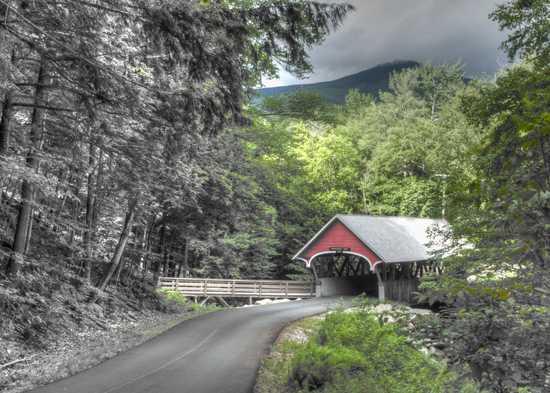 TSJ_20110630_2(1).jpg :: Flume Covered Bridge in White Mountain National Forest