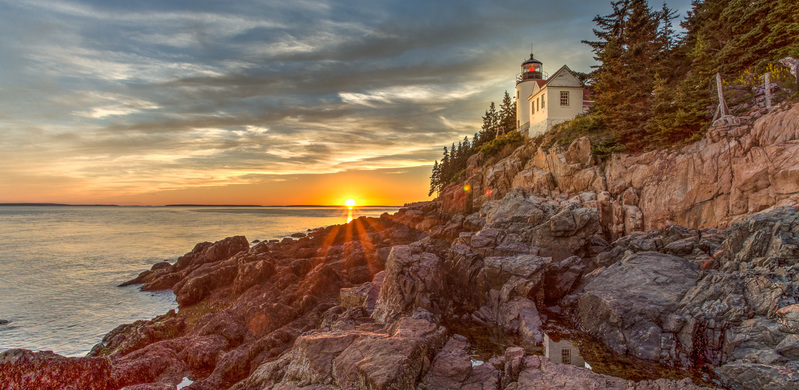 TSJ_20140909_4758_59_60-2(1).jpg :: Sunset at Bar Harbor Lighthouse Maine