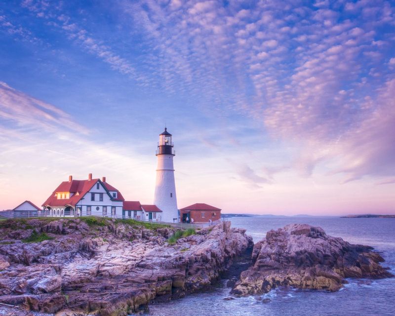 TSJ_20110702_-3.jpg :: Sunset Portland Head Lighthouse