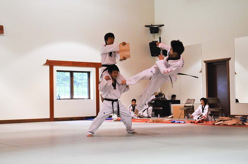 Yongin Univ Demo_0795035.jpg :: Tae Kwon Do Demonstration