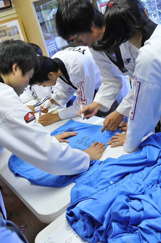 Yongin Univ Demo_0795253.jpg :: Tae Kwon Do Demonstration