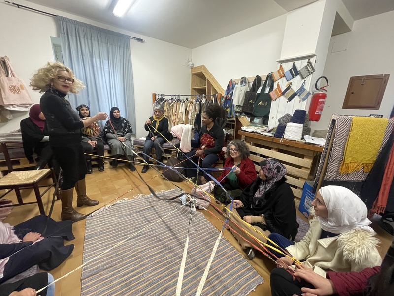 first contact with women in camini day 1.jpg