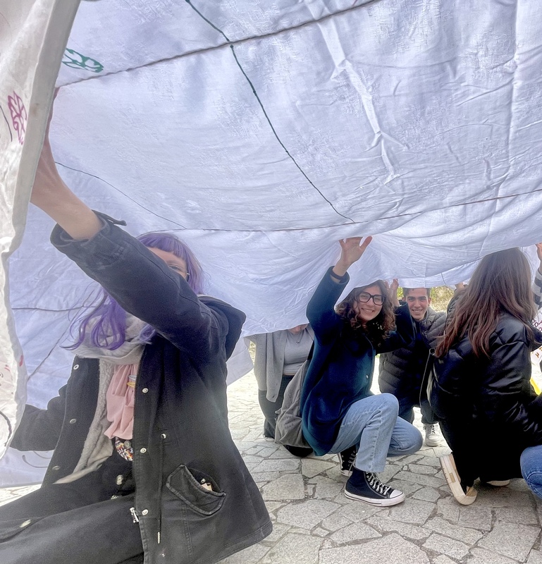 students visit unfinished project camini 2023.jpg