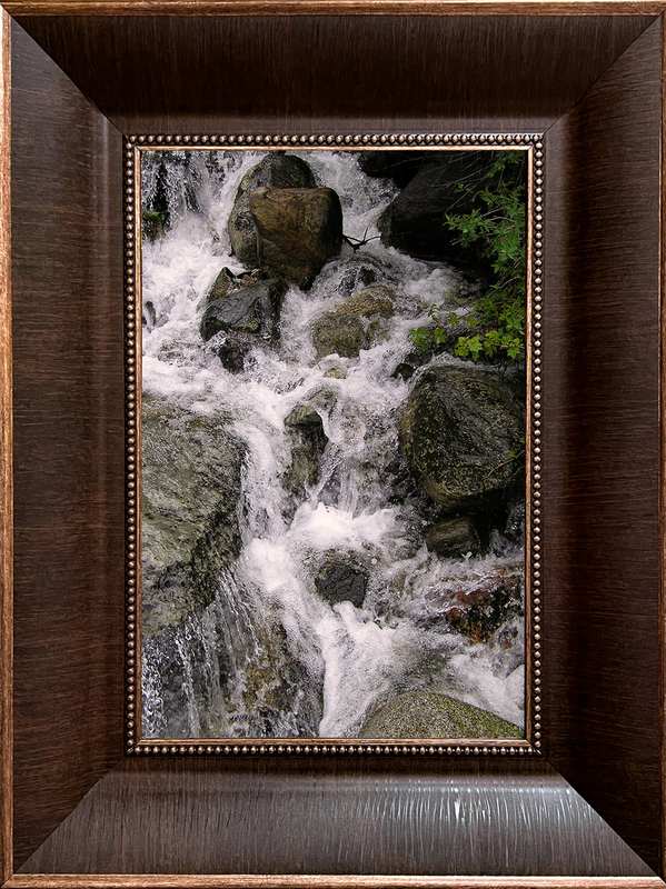 Spring Creek - Framed B.jpg :: A snowmelt in Mineral King, Sequoia National Park, California ... and yes, the water was as frigid as it appears to be!!!
