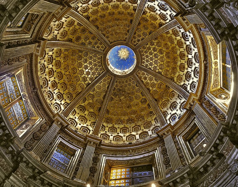 Siena Cathedral Dome 2374.jpg :: Cathedral Dome in Siena, Italy