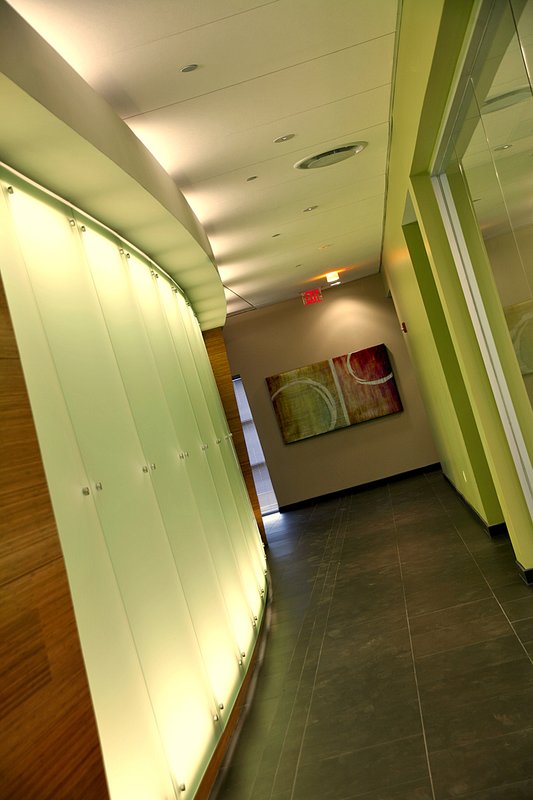 Slanted hall interior.jpg :: Client: Hampshire Companies