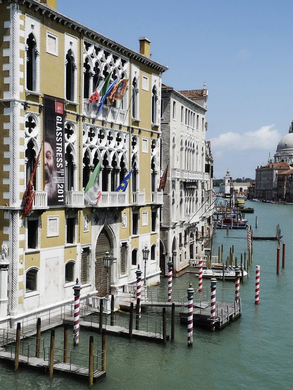 Venice Grand Canal.jpg :: Gorgeous buildings on the Grand Canal in Venice, Italy