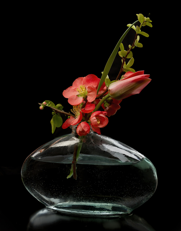 Glass bottle floral on black_9450.jpg