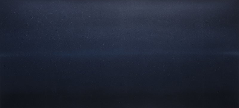 Brindle Casper-solo night-2013-44x94x2.5-automotive and acrylic paint and resin -7168.jpg