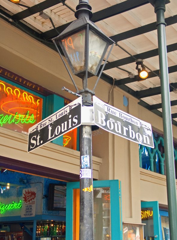 FQSSLA1.jpg :: French Quarter Street Sign