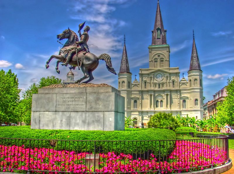 JSNOLA7.jpg :: Jackson Square - New Orleans                            