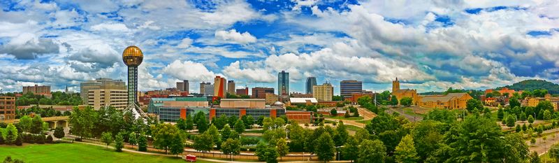 PANKTN1.jpg :: Skyline of Knoxville, Tennessee