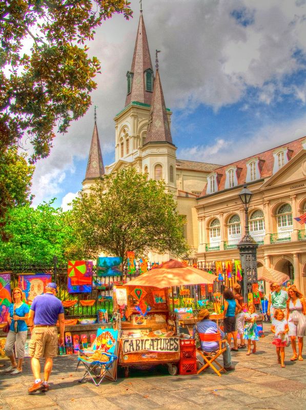 AIJSLA3.jpg :: Art in Jackson Square - New Orleans