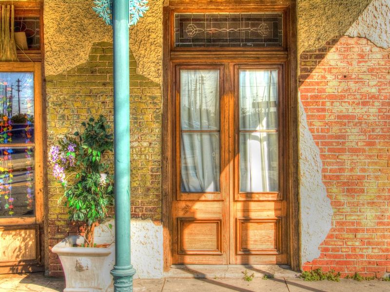 HHFL1.jpg :: Old Doorway - Heritage House - Pensacola, Florida