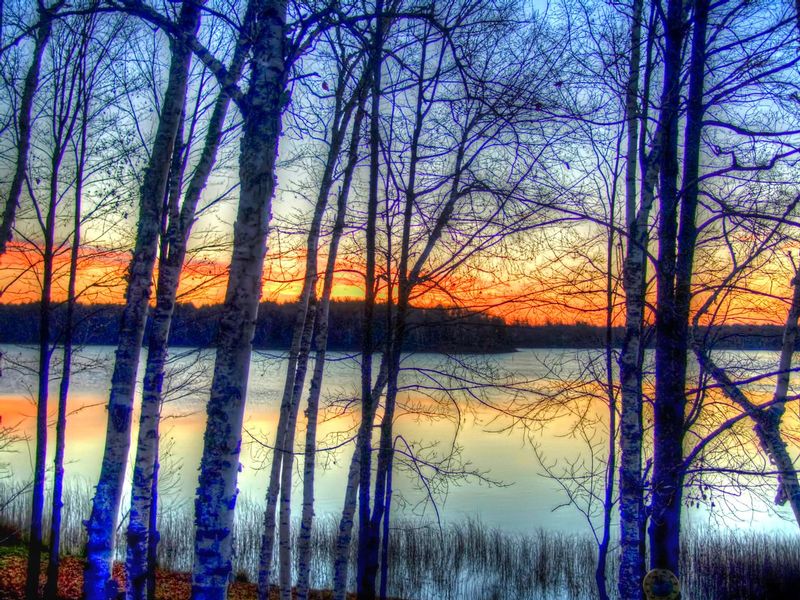 SATL2.jpg :: Sunset at the Lake